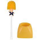 Novelty Trump Toilet Brush Creative Fun Toilet Brush Holder Bathroom Tool Set