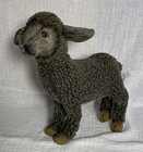 2010 Hansa Realistic Sheep Kid Black Posable Portraits Of Nature Plush 12   3454