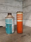 Vintage Cities Service Motor Oil Can Cone Top Anti Freeze Engine Pep Advertising