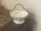 Chinese Antique Copper Body Painted Enamel Small Flower Basket