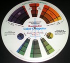 Vintage 1972 Grumbacher Color Computer Double Sided Circular Color Wheel New Nos