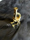 3  Antique Vintage Style  Small Brass Field   Desktop Student Microscope