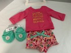 American Girl Doll Lets Sleepover Pajamas Set  Outfit Retired