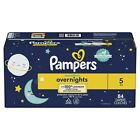 Pampers Swaddlers Overnight Baby Diapers Leak Protection Size 5  168 Count