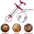 Meat Injector  1-oz Plastic Bbq Marinade Injector Kit  Turkey Injector Syringe