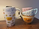 New Gilmore Girls Viral Luke   s Stacked Mug Or Travel Cup With Lid  You Pick 
