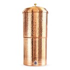Double Filter Copper Water Pot Tank  Storage Water  Kitchenware 20 Ltr 