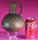 Authentic Pre Columbian Artifact Inca Pitcher  Pottery 1438-1533 Ad Peru Coa J06