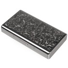 Retro Metal Cigarette Case Box -double Sided Spring Clip Open Pocket Holder F   