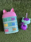 Gabby s Dollhouse Movie 2025 Popcorn Tin And Mercat Cup Set  Fast Shipping