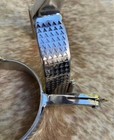Pair Adult Size Stainless Steel Western Spurs Rasp Design