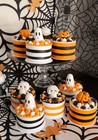 3    Round Halloween  Mini Cake Faux Food  fake Bake  Replica  prop display decor