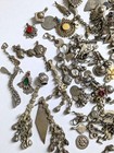 One Pound Tribal Findings Vintage Jewelry Bits Charms Components  18033 