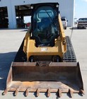 2018 Caterpillar 299d2 Track Skid Steer Enclosed Cab Ac Heat 2 Speed Aux Hyd