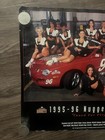 1990s Toyota Advertisement Denver Nuggets Girls Pin Up Ad Poster 1995 21x11