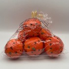 6pc Artificial Clove Pomander Oranges Decorative Fruit Bowl Filler Orange Brown