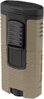 Xikar Tactical Triple Jet Flame Lighter  High Performance  Tan And Black
