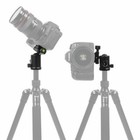 360   Swivel Camera Phone Stand Tripod Ball Head Hot Shoe Bracket For Nikon Canon