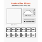 Uimoso 12-pack Waterproof 20x20 In Wall Molding Wainscoting Panel Kit  Paintable