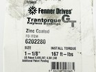 New Fenner Drives 6202280 Keyless Bushing 1-1 8  167ft Lbs Install Torque