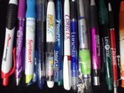  20  Vintage Random Pharmaceutical Drug Rep Pens Plastic   Metal Lot 71