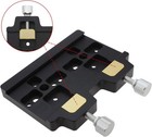 160x76mm Dovetail Clamp Saddle Plate Bracket -7 Counter-sunk Bores F Telescope