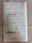 1880 Crowell Gold Mining Co Stock Certificate  1235 Signed Wm Brandreth New York