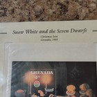 Grenada 1980 Disney Snow White And The Seven Dwarfs Christmas  4 Souvenir Sheet