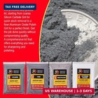 Rock Tumbler Grit Kit Refill With 12 000 Grit Polish  Silicon Carbide   Aluminum