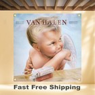 Van Halen 1984 4 x4  Banner Album Cover Art Fabric Poster Flag Tapestry
