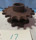  Vintage Industrial Machine Age Steel cast Iron Gear Steampunk Robot Altered Art