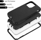 For Iphone 12 Mini 11 Pro X Xr Max 6 7 8 Plus Shockproof Case   Screen Protector