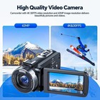 4k Video Camera Camcorder 42mp 270   Screen Digital Vlogging Camera For Youtube
