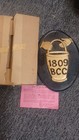 Bucks County  Authentic Insurance Company Fire Mark- Plaque marker 1809 Bcc Nos