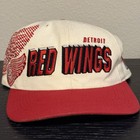 Vintage Sports Specialties Red Wings Snapback Hat Shadow Nhl