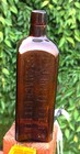 1890s Dr  J  Hostetter s Stomach Bitters  Cork Top Amber Bitters Medicine Bottle