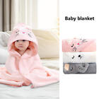 Hooded Baby Towel Bath Blanket Infant Wrap Bathrobe Animal Baby Shower Gift