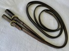8  X 3 4  High Quality Heavyduty Hot Oil Harness Leather Split Reins buckle End