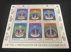 Barbuda 1978-25th Anniversary Of The Coron  Of Queen Elizabeth Sheet 1978 Mnh