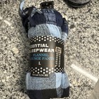 3 Pair Men   s Lounge Sleep Pj Pant Flannel Lounge Size L Essential Sleepwear