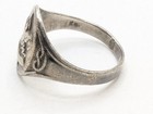 Vintage Sterling Silver Boy Eagle Scout Ring Bsa