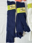 Lot 4 Womens Vintage Socks Orlon Acrylic Nylon Cotton Size 7-8 5 Made Usa Retro