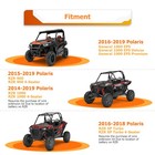4500lb 12v Electric Winch Mount Kit For Polaris Rzr 900 Xp 1000 2014-2019