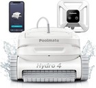 Hydro 4 Robotic Pool Vacuum Cleaner wall Climbing App Control Dual Turb