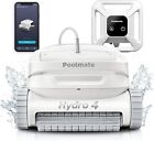 Poolmate Hydro 4 Robotic Pool Vacuum Cleaner wall Climbing App Control Dual Turb
