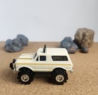 Vintage Schaper Stomper White Ford Bronco 4x4 Lights   Motor Working 