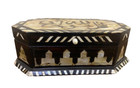 Handmade Wooden Jewelry Box Wood Trinket Storage Wood Box Mother Of Pearl Inlay