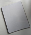 Free Shipping-10 Pack-6 Page  12 View  8 5  X 11  Spiral Bound Vinyl Menu Covers