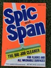 Spic And Span Powdered Floor Cleaner 32oz Box Retro Kitchen Vintage Unopened