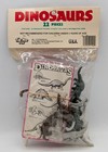 Vintage Tim Mee 22 Piece Dinosaur Volcano Figure Set New Sealed